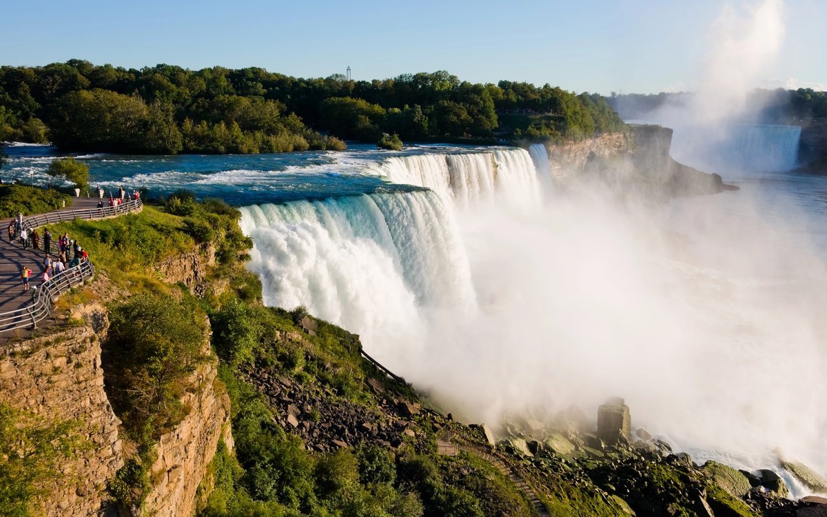 Cataratas del Niágara vistas desde el mirador